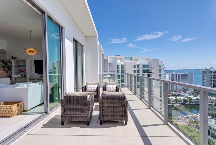 Just Listed Rare BAYSO Penthouse Residence 1903 - BAYSO Sarasota at 301 Quay Commons